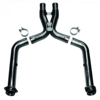 60-42-ORX KOOKS HEADERS 3" x 2 3/4" OEM Exhaust Off-Road X Pipe (No Cats). Используется только с коллектором Kooks для: FORD MUSTANG GT 