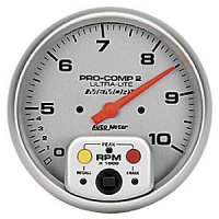 5" тахометр, 10,000 RPM, IN- DASH, DUAL RANGE, W/MEM AUTO METER #4499