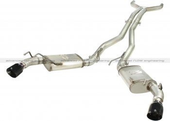 49-44039-B Afe Power Выхлопная система Cat-Back Chevrolet Camaro 10-13 V8-6.2L (насадка черная) 