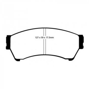 DP31765/2C EBC Brakes Тормозные колодки AZDA 6 MAZDA 6