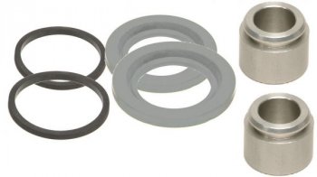 143.99132 StopTech Комплект обслуживания суппорта (пыльник, сальник и короткий поршень) серии ST-22, ST-60, ST-65 для поршня 32мм. комплект сальников для обслуживания тормозных суппортов StopTech. Состав комплекта: уплотнительный сальник 2 штуки, 2 пыльника и 2 коротких поршня