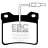 DP2816 EBC Brakes Greenstuff тормозные колодки зад PEUGEOT 607