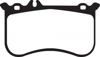 DP32138C EBC Brakes Redstuff Тормозные колодки MERCEDES-BENZ CLS, E, SLC, SLK выпуска 2011-2018 года