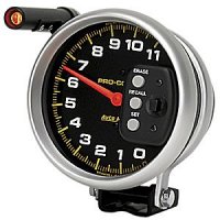 5" тахометр, 11,000 RPM, SINGLE RANGE, PRO-COMP 2 AUTO METER #6857