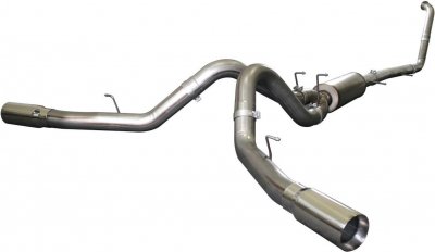 49-43016 Afe Power Полная выхлопная система Turbo-Back 4.0" Ford Dsl Trucks 03-07 V8-6.0L (раздвоенный) 