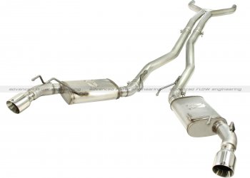 49-44039-P Afe Power Выхлопная система Cat-Back Chevrolet Camaro 10-13 V8-6.2L (насадка хром) 