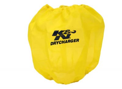 RC-4900DY K&amp;N Чехол фильтра DRYCHARGER для жёлтый, CUSTOM PreCharger ® - K&N PreCharger является специально разработанным фильтром для того чтобы продлить интервал обслуживания K&N фильтра, при использование в очень пыльных условиях.