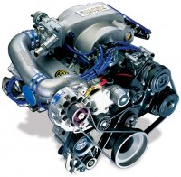 4FA218-118 VORTECH нагнетатель кит для Mustang 5.0L Renegade (Driver's side) полированный