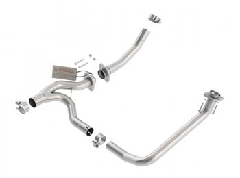 60595 BORLA Приемные трубы Y-pipe 2012-2016 Wrangler 3.6L 