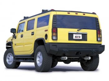 17222 Выпускная система BORLA Настроенный выпуск H2 HUMMER '03 6.0L V8 AT AWD 4 HUMMER H2