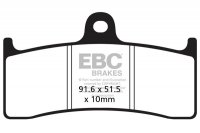 FA249HH EBC BRAKES Double-H™ тормозные колодки BEHRINGER, PERFORMANCE MACHIN, PRE TECH, THUNDERHEART