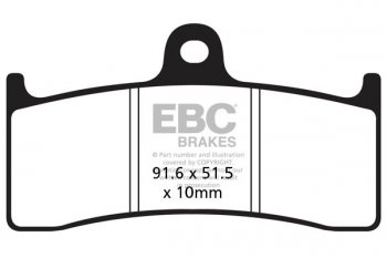 FA249HH EBC BRAKES Double-H™ тормозные колодки BEHRINGER, PERFORMANCE MACHIN, PRE TECH, THUNDERHEART 