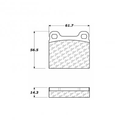 309.00310 StopTech Тормозные колодки Performance Pads ALFA ROMEO ALFETTA 