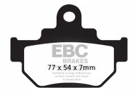 FA106TT EBC BRAKES Organic тормозные колодки  MAICO All; SIAMOTO Geco; SUZUKI GZ, LS, RM, TU, VL