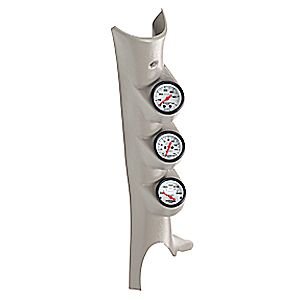 DODGE RAM, 03-05, TRIPLE PILLAR GAUGE KIT AUTO METER #7098 Triple Pillar (Taupe)