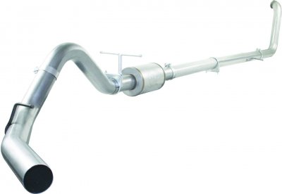 49-03002 Afe Power Полная выхлопная система Turbo-Back 4.0" Ford Dsl Trucks 99-03 V8-7.3L 