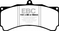 DPX2012 EBC Brakes Ultimax2 Тормозные колодки зад MERCEDES-BENZ E-Class Cabriolet (A207), E Coupe (C207); RENAULT Scenic