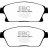 DP42067R EBC Brakes Yellowstuff Тормозные колодки перед CHEVROLET, OPEL, VAUXHALL