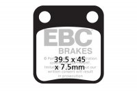 SFA054 EBC BRAKES Organic тормозные колодки AJS, ASPES, CCM, DAELIM, GARELLI, HONDA, HYOSUNG, JIALING, KAWASAKI, KEEWAY, PEUGEOT, PGO, QUADZILLA, SACHS (HERCULES), SINNIS, SUPERBYKE, SUZUKI, SYM, TAISHAN (Project Quads), YAMAHA