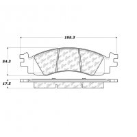 106.11580 Тормозные колодки PosiQuiet Extended Wear FORD