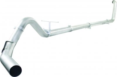 49-03002NM Afe Power Полная выхлопная система Turbo-Back 4.0" Ford Dsl Trucks 99-03 V8-7.3L 