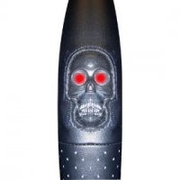 чехол на руль - Red светодиод Skull Eyes