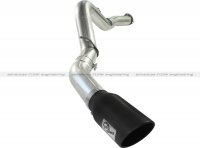 49-44040-B Afe Power Выхлопная система DPF-Back 5.0" GM Dsl Trk 07.5-10 V8-6.6L blk tip