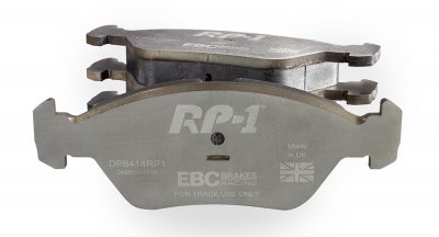 DP8414RP1 EBC Brakes Racing's RP-1™ Тормозные колодки BMW (ALPINA) B6 (E21), 6XX, M3; FERRARI 328, Mondial; MASERATI 2.24v, 222, 228, 420, 422, 425, 430, Biturbo Spyder, Ghibli, Karif, Racing, Shamal; PORSCHE 928 выпуска 1978-1997 года