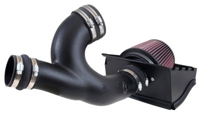 63-2592 K&amp;N 63 Aircharger, Холодный впуск 2015-2016 FORD F150 3.5L +23.01 HP @ 3505 RPM