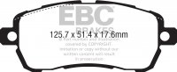 DPX2334 EBC Brakes Ultimax2 Тормозные колодки перед  FORD Ka