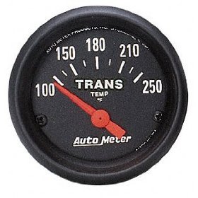 2" температура трансмиссии, 100-250`F SSE, Z-SERIES AUTO METER #2640 2640 Z-Series Trans Temperature Gauge