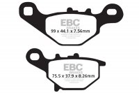 FA230TT EBC BRAKES Organic тормозные колодки  KAWASAKI KLX, KMX; SUZUKI DR, RM