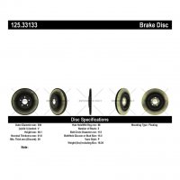 125.33133 Тормозные диски Premium AUDI зад