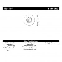 125.44137 Тормозные диски Premium LEXUS перед правый