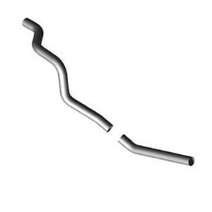 15030 Magnaflow Mandrel Bent Pipes UVTP Univ TP D/S 2.5" 