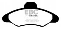 DP2837 EBC Brakes Greenstuff тормозные колодки передние FORD Escort (Mk5), Orion