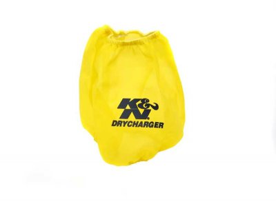 RF-1014DY K&amp;N Чехол фильтра DRYCHARGER для жёлтый, CUSTOM PreCharger ® - K&N PreCharger является специально разработанным фильтром для того чтобы продлить интервал обслуживания K&N фильтра, при использование в очень пыльных условиях.