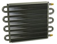 13317 DERALE Радиатор серии 7000 выход/вход с боку 14" 8 with -6AN Inlets