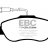 DP1573/2 EBC Brakes Ultimax2 Тормозные колодки перед  FIAT 500; FORD Ka