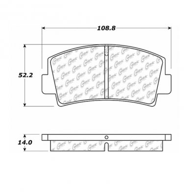 309.00760 StopTech Тормозные колодки Performance Pads 