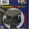 SFA323 EBC BRAKES Organic тормозные колодки  HONDA NES, PES, SCV, SES, SH, SH125i, SH150i; ITALJET Jack, Torpedo; MZ/MUZ Mantizz; W K BIKES Trial; YAMAHA YF