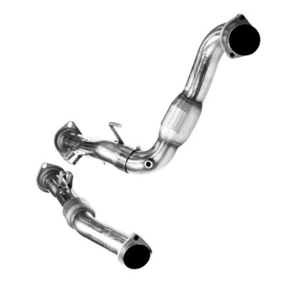 1002741-GREEN KOOKS HEADERS 3" Вход x 3" OEM Выход GREEN Catted Connection Pipes для: JEEP Grand Cherokee SRT10 2006-2010 Jeep SRT8 6.1L
