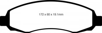 DP61647 EBC Brakes Greenstuff Тормозные колодки DODGE Dakota DODGE Dakota 2WD 3.7 2003 thru 2004; DODGE Dakota 2WD 3.9 2003 thru 2004; DODGE Dakota 2WD 4.7 2003 thru 2004; DODGE Dakota 2WD 5.9 2003 thru 2004; DODGE Dakota 4WD 3.9 2003 thru 2004; DODGE Dakota 4WD 4.7 2003 thru 2004; DODGE Dakota 4WD 5.9 2003 thru 2004