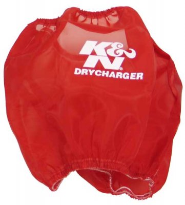 RP-5103DR K&amp;N Чехол фильтра DRYCHARGER для RP-5103, красный PreCharger ® - K&N PreCharger является специально разработанным фильтром для того чтобы продлить интервал обслуживания K&N фильтра, при использование в очень пыльных условиях.