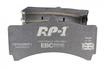DP8005RP1 EBC Brakes Racing's RP-1™ Тормозные колодки перед SUBARU Impreza выпуска 2010-2012 года