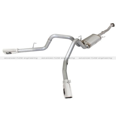 49-43070-P Выхлопная система Cat-Back MACH Force XP - 76-89 мм FORD F-150 2015 V6-3.5L (twin-turbo) 145-163.7" W/B Pol-Dual 