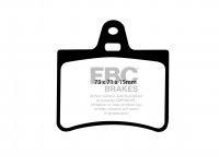 DP21373 EBC Brakes Greenstuff тормозные колодки зад CITROEN C5