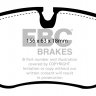 DP4880R EBC Brakes Yellowstuff Тормозные колодки перед VOLVO 850, C70, S70, V70, V70 XC