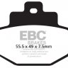FA321 EBC BRAKES Organic тормозные колодки BENELLI, PIAGGIO, VESPA, GILERA, PIAGGIO, VESPA
