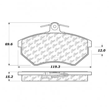 309.06960 StopTech Тормозные колодки Performance Pads AUDI 